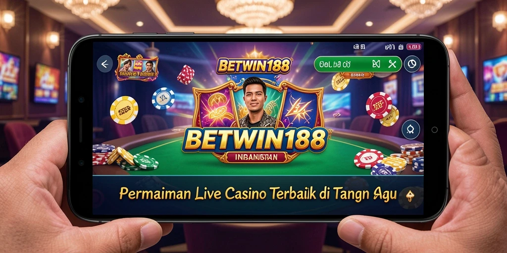 Tampilan menarik dari gameplay Live Casino di BETWIN188.