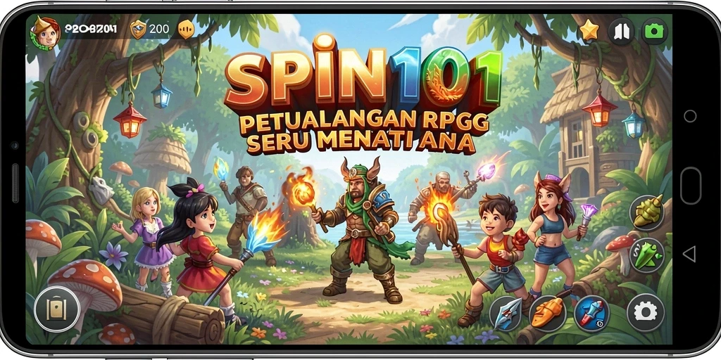 Gameplay RPG menarik di SPIN101 dengan aksi seru.