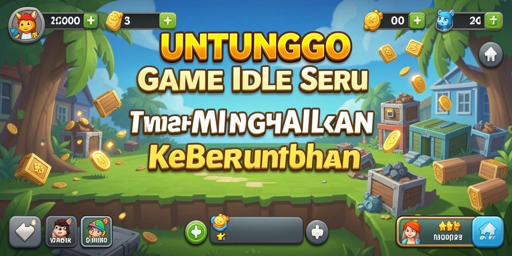 Tampilan gameplay UNTUNGGO yang menarik dan mengasyikkan